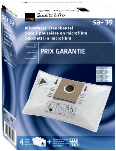 Coop Microfaser-Staubbeutel, SA+ 39