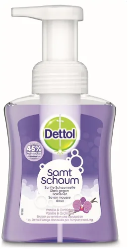 Dettol Samt-Schaum Seife Vanille&Orchidee