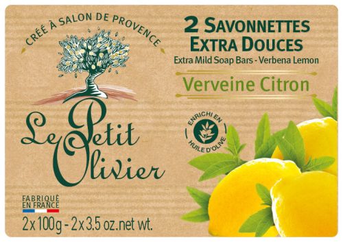 Le Petit Olivier Seife Eisenkraut 2x100g