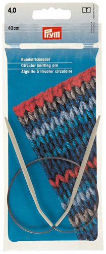 Prym, Prym Rundstricknadel Alu, grau 4.00 mm, 4.000 cm, Beutel