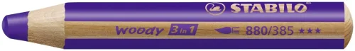 STABILO, STABILO Farbstifte Woody 3 in 1 880/385 violett