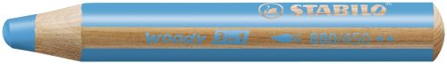 STABILO, STABILO Farbstifte Woody 3 in 1 880/450 cyanblau