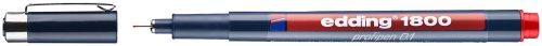 edding, EDDING Profipen 1800 0.10-0.25mm 1800-2-01 rot