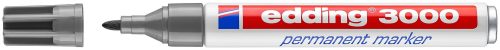 edding, EDDING Permanent Marker 3000 1,5-3mm 3000-12 grau