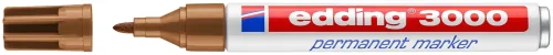 edding, EDDING Permanent Marker 3000 1,5-3mm 3000-13 ocker