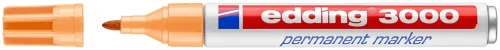 edding, EDDING Permanent Marker 3000 1,5-3mm 3000-16 hellorange
