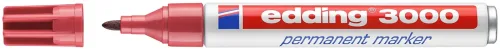 edding, EDDING Permanent Marker 3000 1,5-3mm 3000-19 karmin