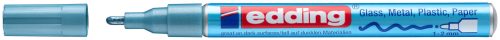 edding, EDDING Paintmarker 751 CREA 1-2mm 751-70 CREA hellblau-metallic