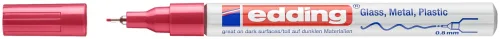 edding, EDDING Paintmarker 780 0,8mm 780-2 CREA rot