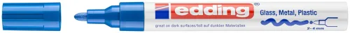 edding, EDDING Paintmarker 750 2-4mm 750-3 CREA blau