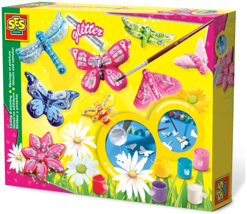 SES Creative Butterfly Giessform (584 g, Mehrfarbig)