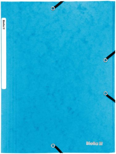 Biella, BIELLA Gummibandmappe A4 178401.06 hellblau, 355gm2 200 Bl.