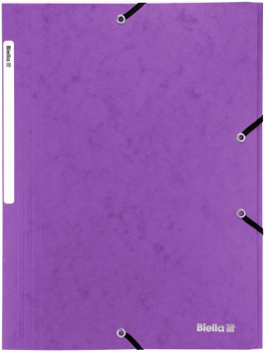 Biella Eckspannmappe A4 Karton violett