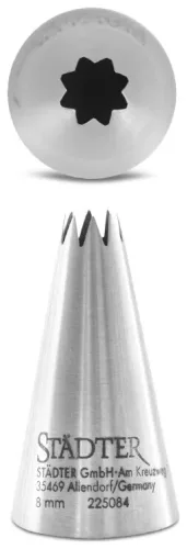 Städter Fine Line Sterntülle 8 mm groß