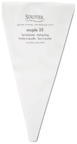 Städter Profi-Spritzbeutel 35 cm Weiß souple
