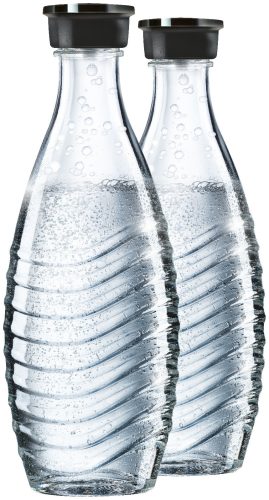 Sodastream Glaskaraffe 615ml mit Drehverschluss - Duopack