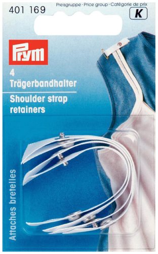 Prym, Prym Tr&auml;gerbandhalter, weiss Karte 4 Stk.