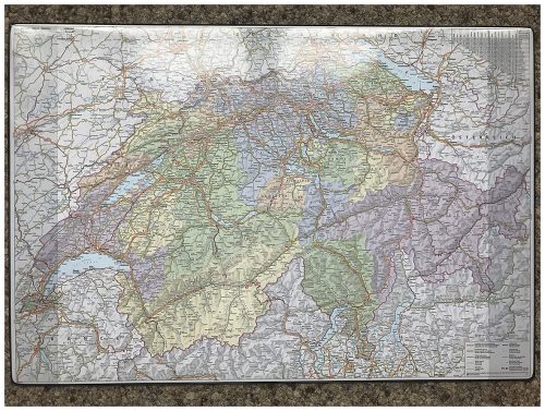 Schreibunterlage Schweiz 60 x 41 cm ass.