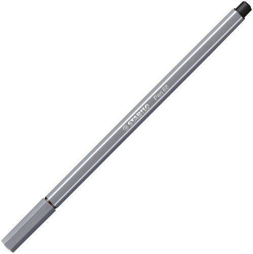 STABILO, STABILO Fasermaler Pen 68 1mm 68/96 dunkelgrau
