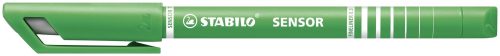 STABILO, STABILO Feinschreiber sensor 0,3mm(F) 189/36 gr&uuml;n