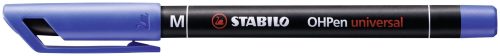 STABILO, STABILO OHP Pen permanent M 843/41 blau