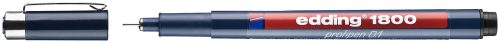 edding, EDDING Profipen 1800 0.10-0.25mm 1800-1-01 schwarz