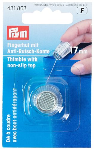 Prym, Prym Fingerhut, silber 17 mm, Karte