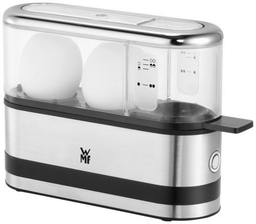 Wmf, WMF Küchenminis 2-Eier - Eierkocher (Cromargan® matt/Schwarz)