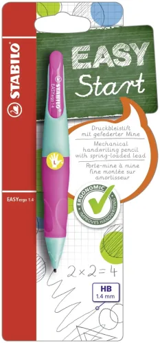 STABILO, STABILO EASYergo Start L B-46890-3 t&uuml;rkis/neonrosa