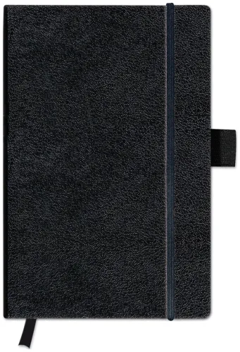 Herlitz Notizbuch A6 schwarz 96 Blatt blanko