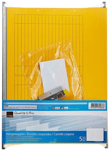 Coop Qualité&Prix Hängemappe farbig ass. 5 Stk.