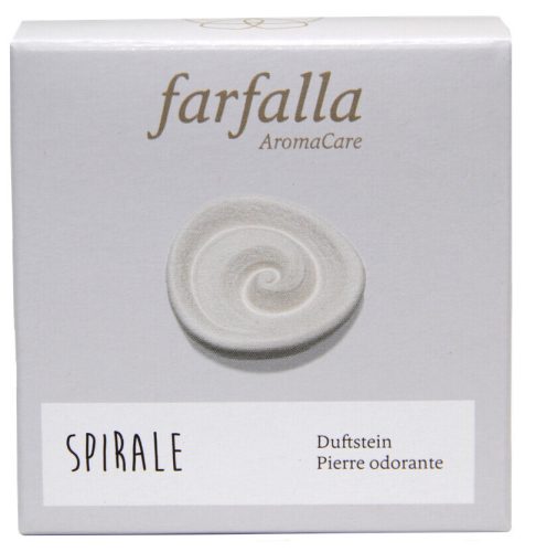 Farfalla, FARFALLA Duftstein Spirale Unterseite glasiert