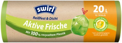 Swirl, Swirl Müllbeutel Aktive Frische 12 Stück 13 x 5 x 5 cm