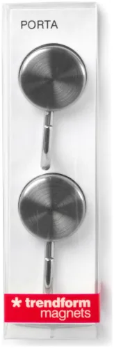 trendform, TRENDFORM Magnethaken PORTA FW2810 2er Set Stahl