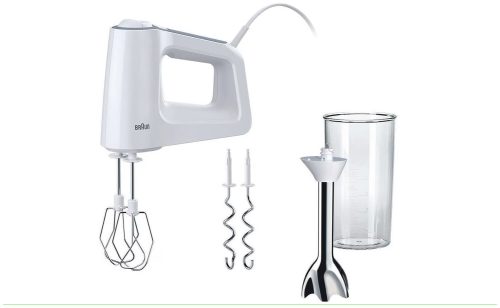 Braun, Braun Handmixer "MultiMix 3 HM3107WH Weiss" 500 W