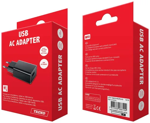 Trend USB Netz Ladegerät
