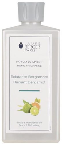 Maison Berger Lampe Berger Duftlampe Nachfüller Eclatante Bergamote (Frisch, Blumig, Bergamotte, Zitrus, 500 ml)