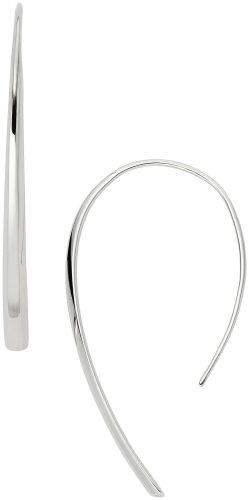 Fossil Jewels Fossil Damen Ohrringe Bevel Hoop