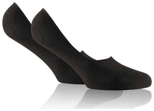 Rohner basic Sneaker Black 39 - 42 Low 2er Pack