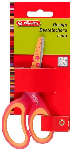 Herlitz Bastelschere 13 cm rund assortiert