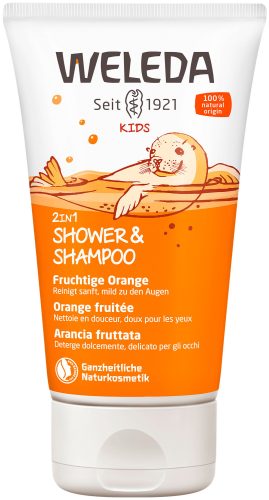 Weleda, WELEDA KIDS 2in1 Shower&Shampoo Frucht Oran 150 ml