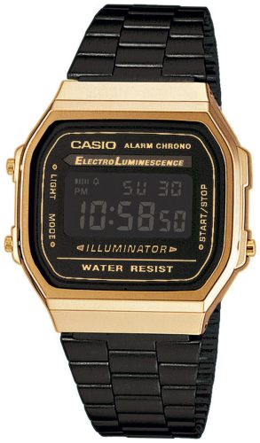 Casio Collection Retro Schwarz Schwarz A168Wegb-1Bef
