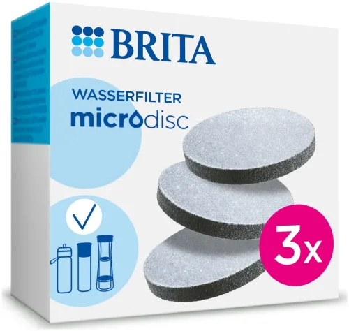 Brita Wasserfilter MicroDisc Pack 3 – Ersatz-Wasserfilter