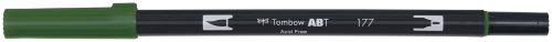 Tombow, TOMBOW Dual Brush Pen ABT 177 dunkle jade