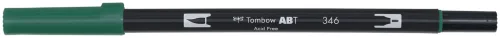 Tombow, TOMBOW Dual Brush Pen ABT 346 meergr&uuml;n