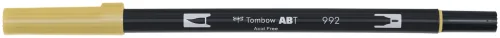Tombow, TOMBOW Dual Brush Pen ABT 992 sand