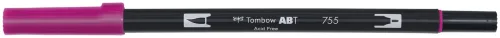 Tombow, TOMBOW Dual Brush Pen ABT 755 rubinrot