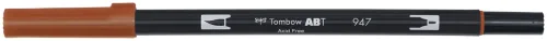 Tombow, TOMBOW Dual Brush Pen ABT 947 burnt sienna