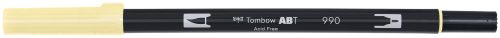Tombow, TOMBOW Dual Brush Pen ABT 990 light sand