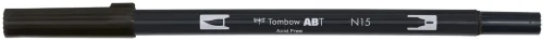 Tombow, TOMBOW Dual Brush Pen ABT N15 schwarz
